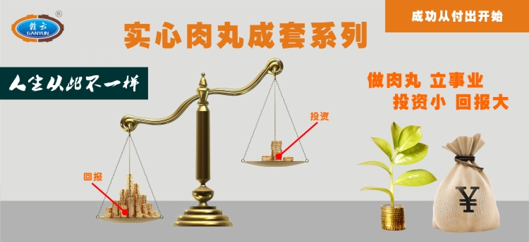 實(shí)心肉丸成套設(shè)備，讓你從此不一樣